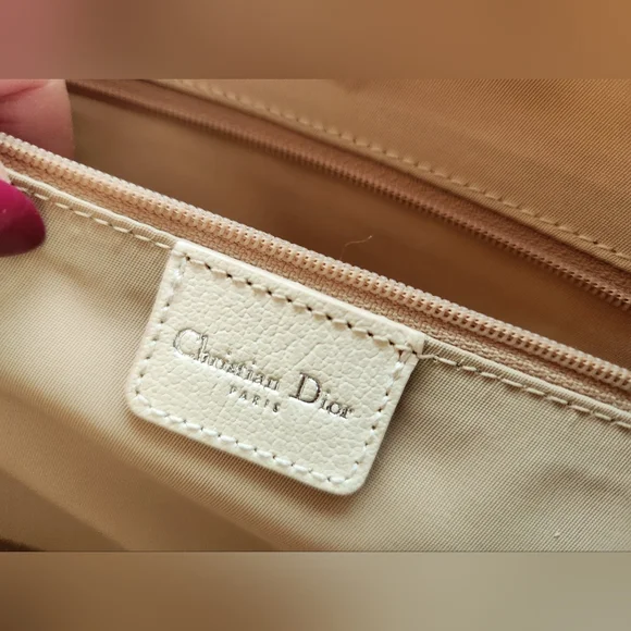 CHRISTIAN DIOR Y2K Brown Canvas Diorissmo Embroidery John Galliano Ltd Ed Purse - Picture 12 of 16